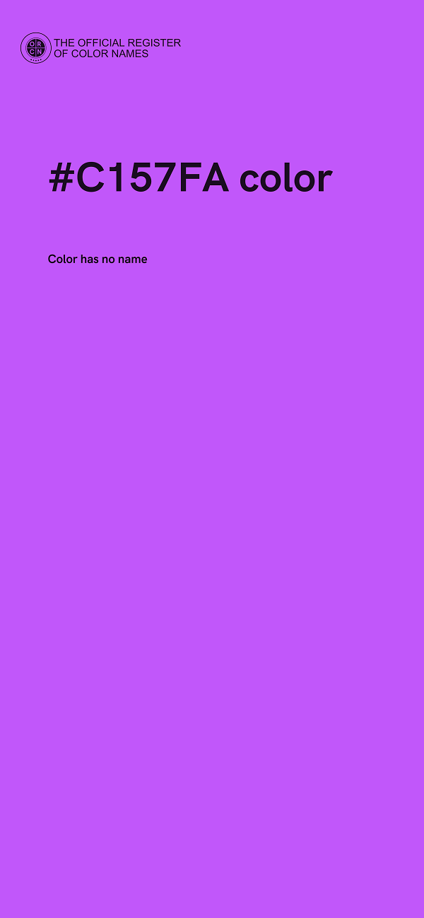 #C157FA color image