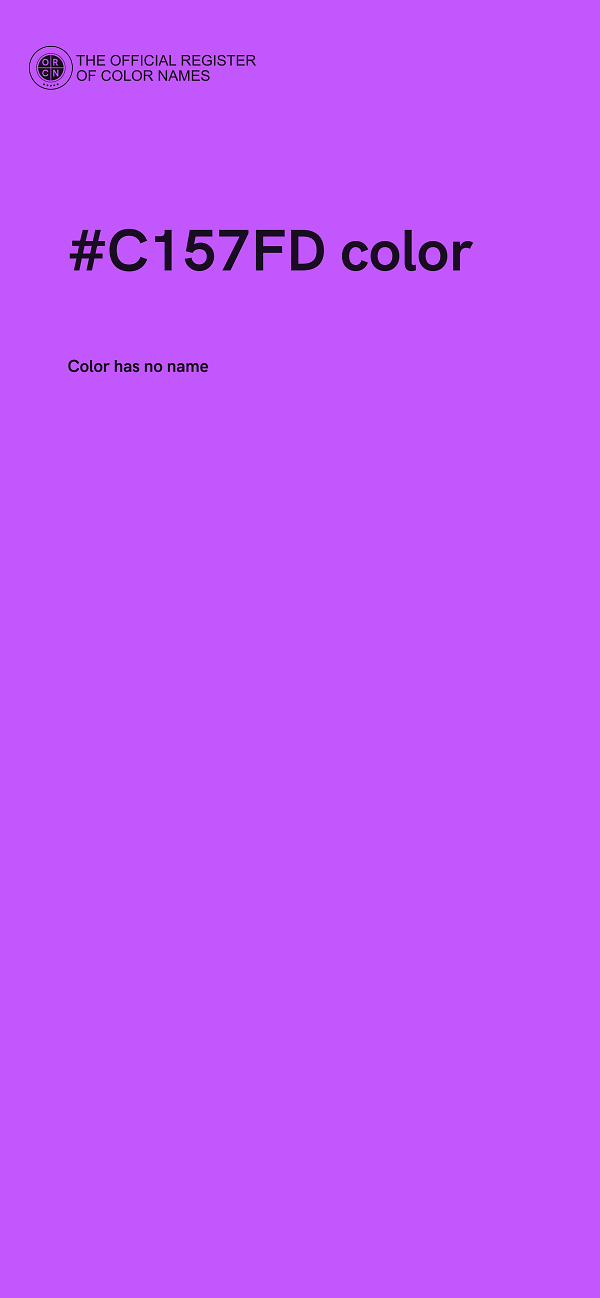 #C157FD color image