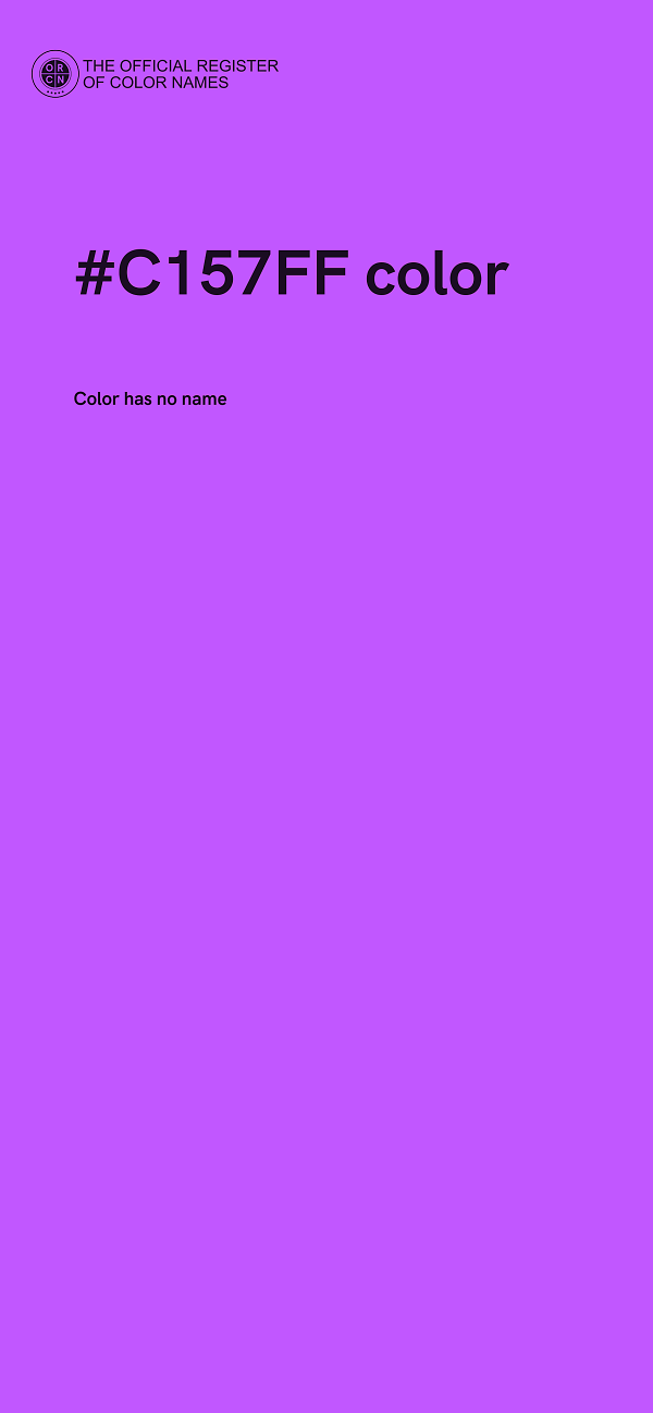 #C157FF color image