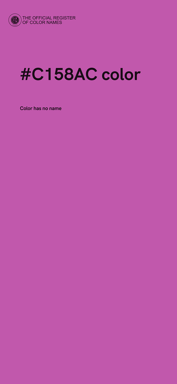 #C158AC color image