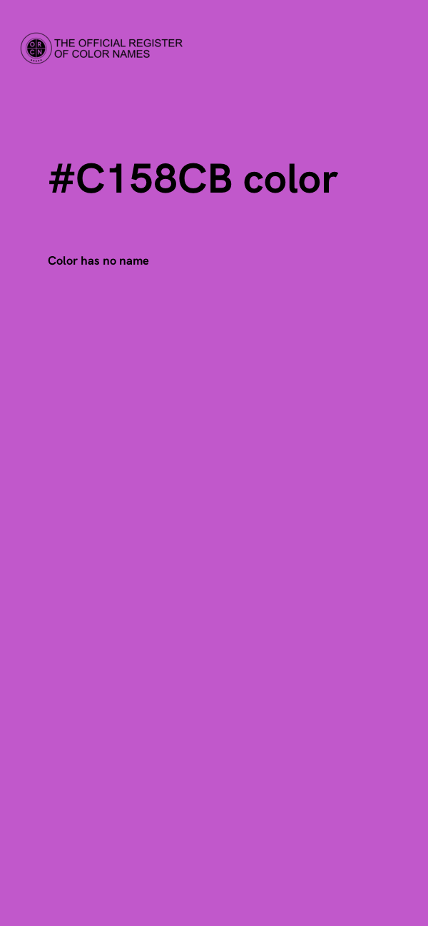 #C158CB color image