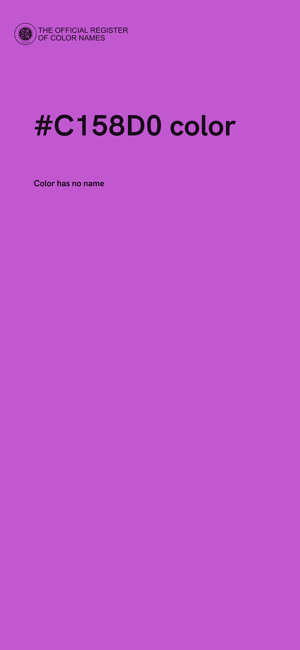 #C158D0 color image