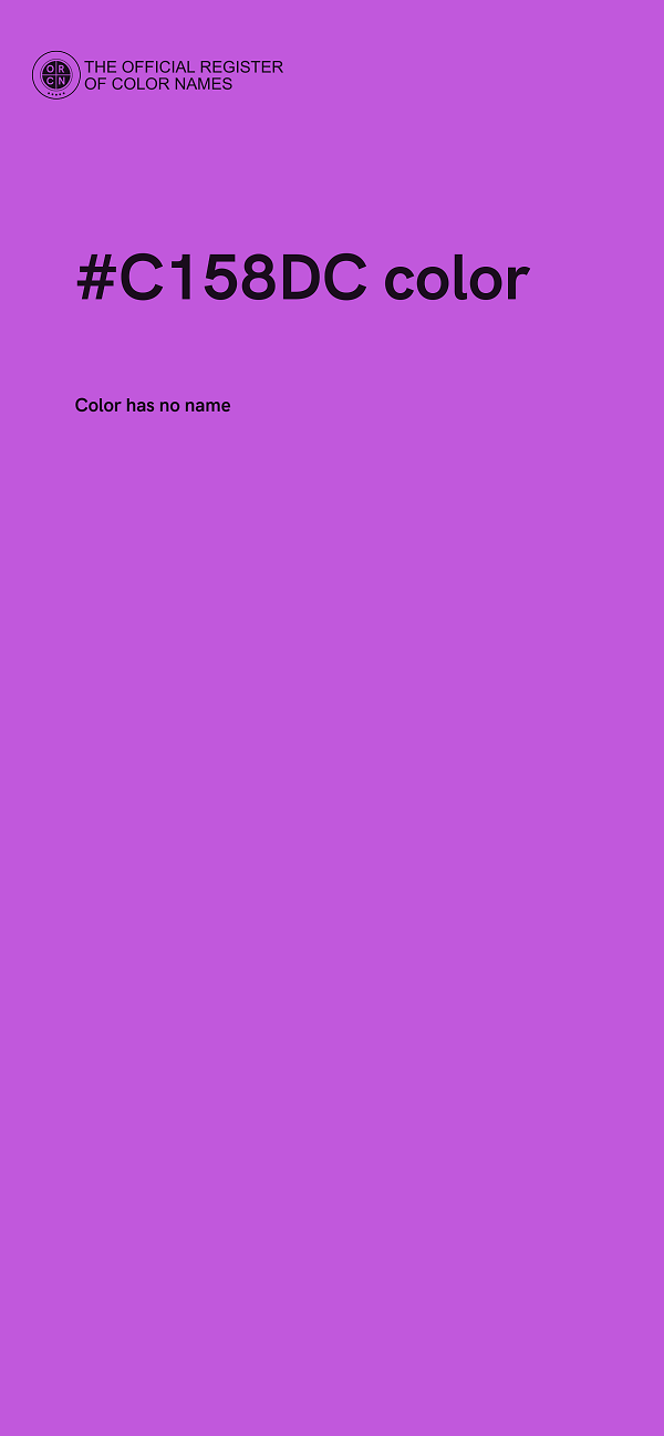 #C158DC color image