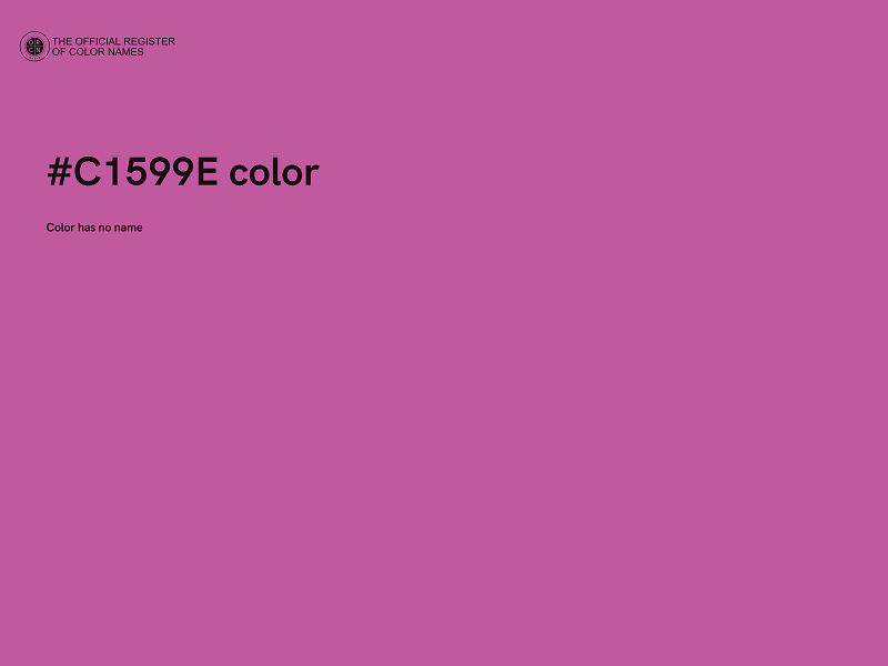 #C1599E color image