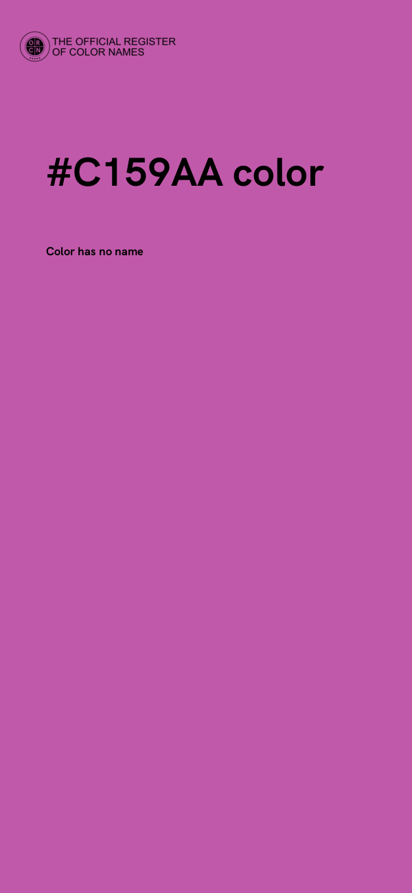 #C159AA color image