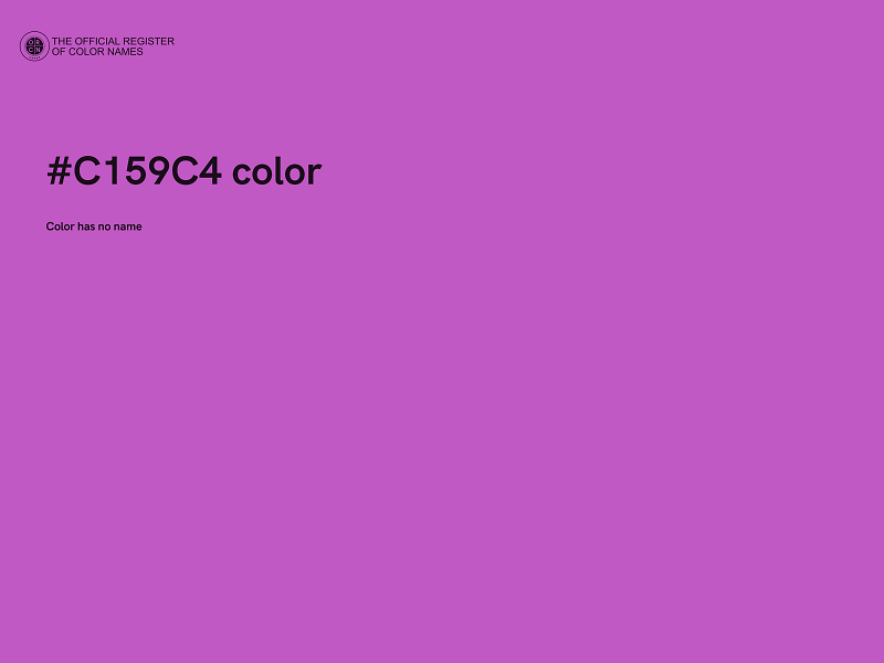 #C159C4 color image