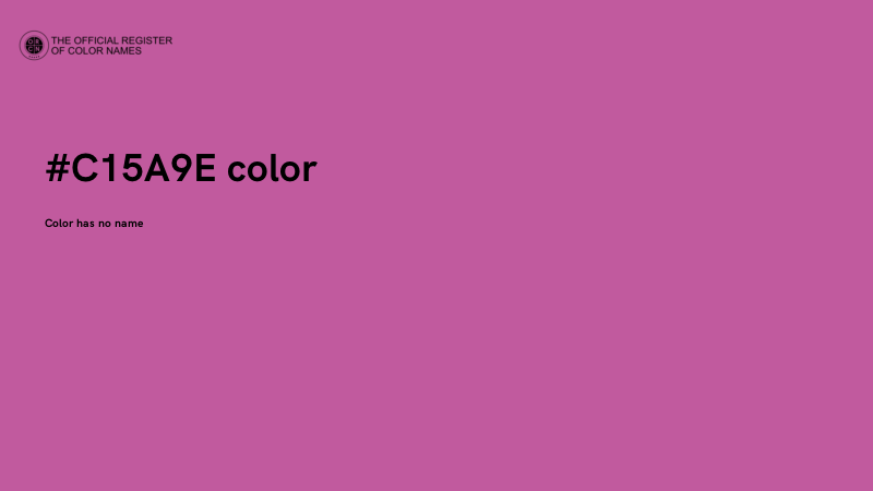 #C15A9E color image