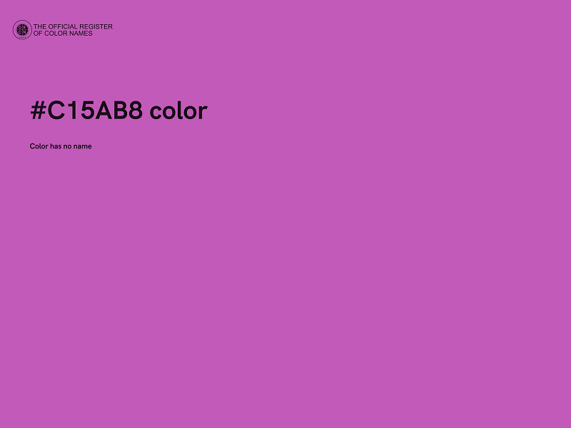 #C15AB8 color image