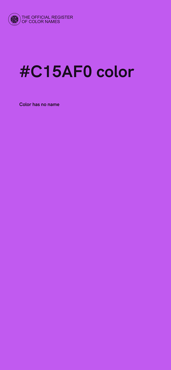 #C15AF0 color image