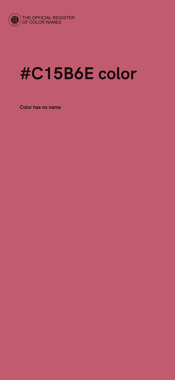#C15B6E color image