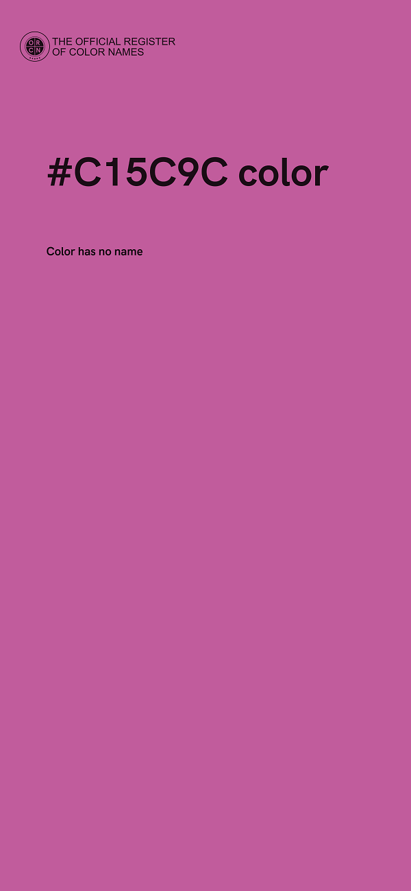 #C15C9C color image