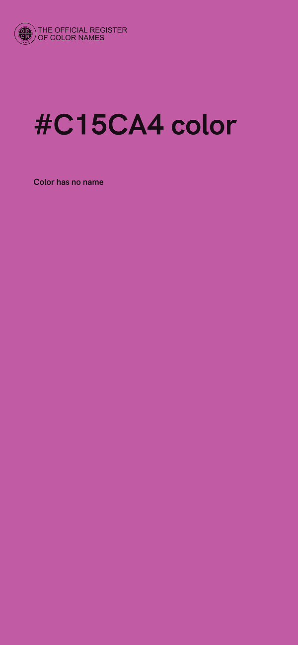 #C15CA4 color image