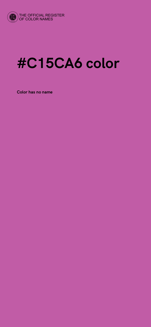 #C15CA6 color image