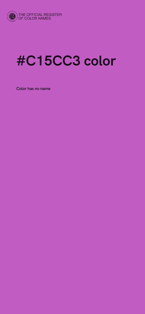 #C15CC3 color image