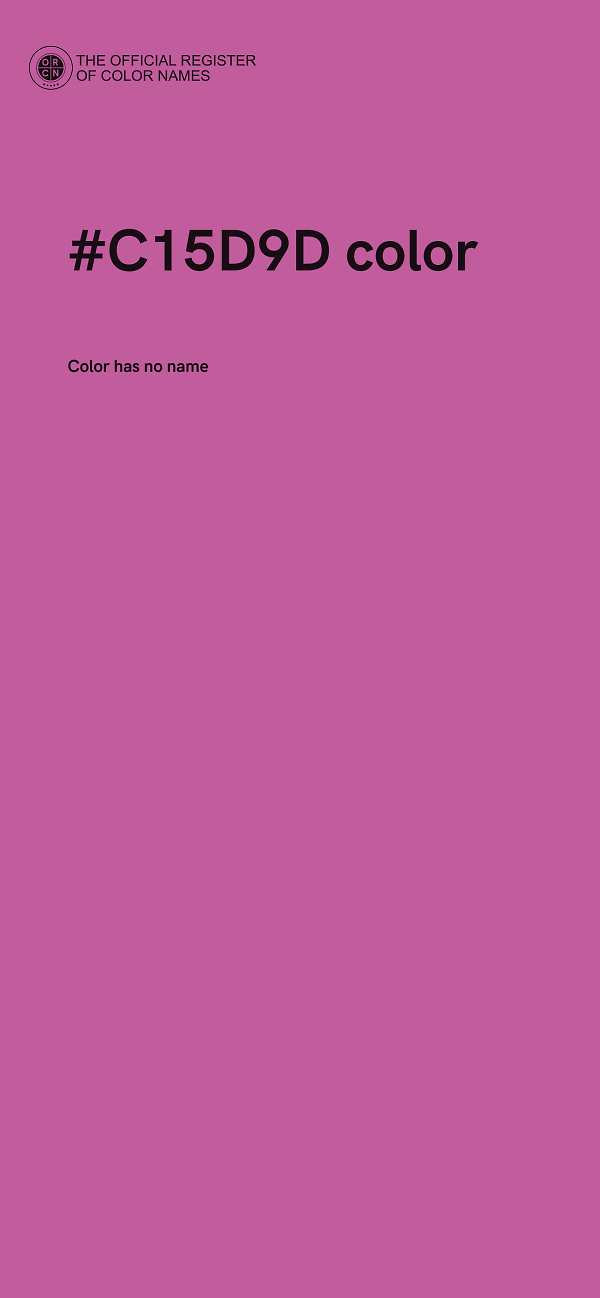#C15D9D color image