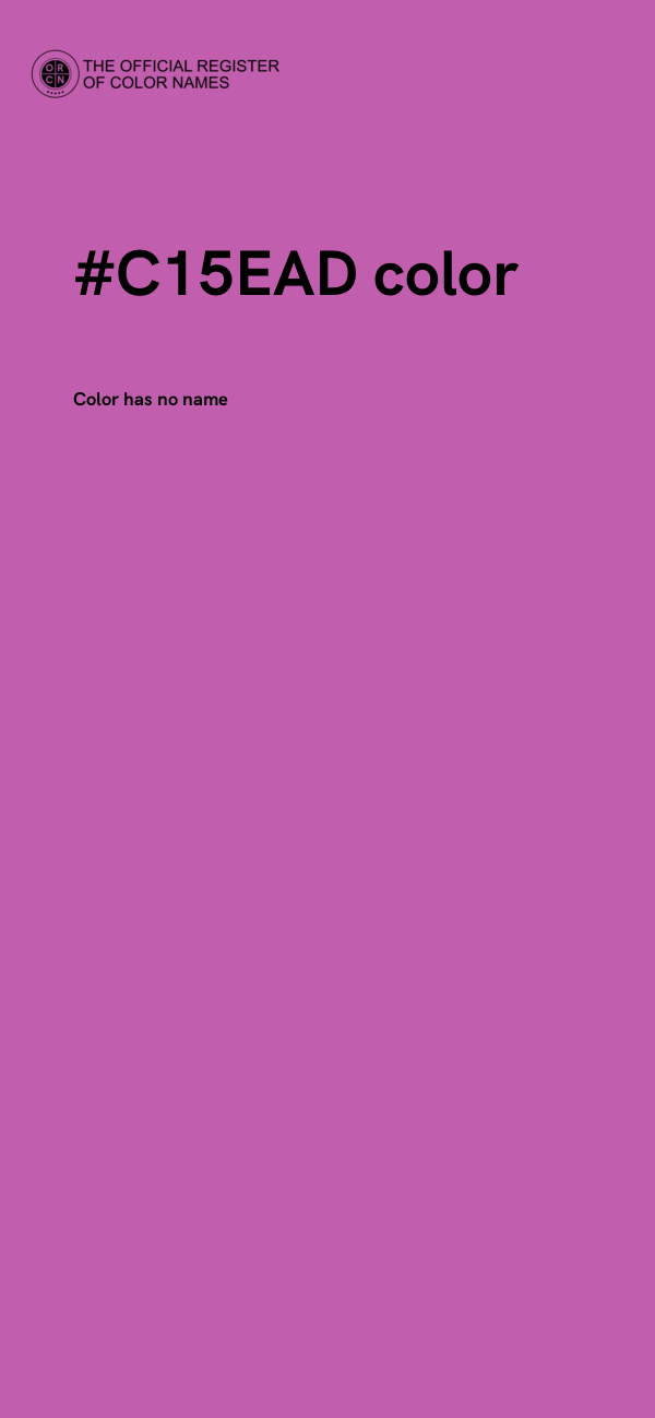 #C15EAD color image