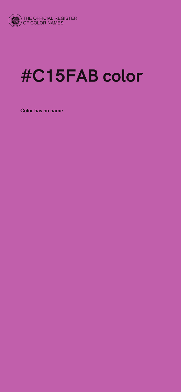 #C15FAB color image