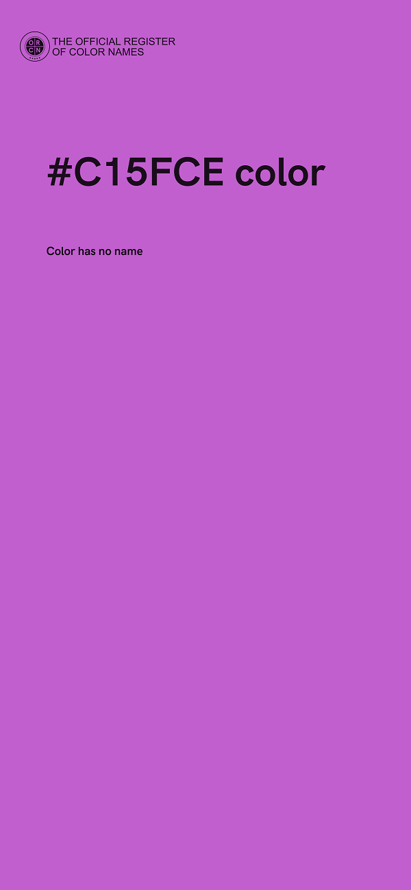 #C15FCE color image