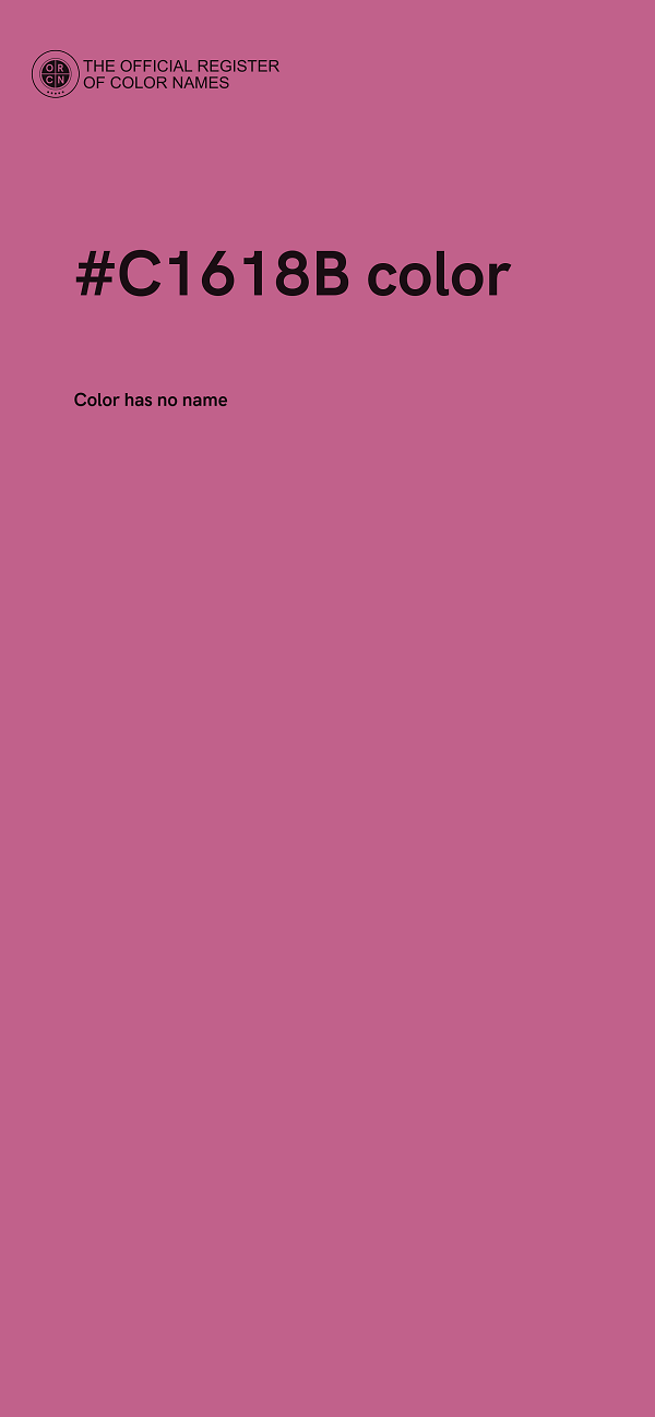 #C1618B color image