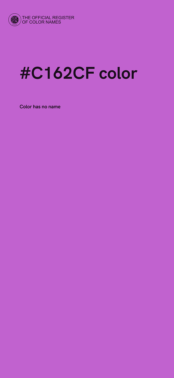 #C162CF color image
