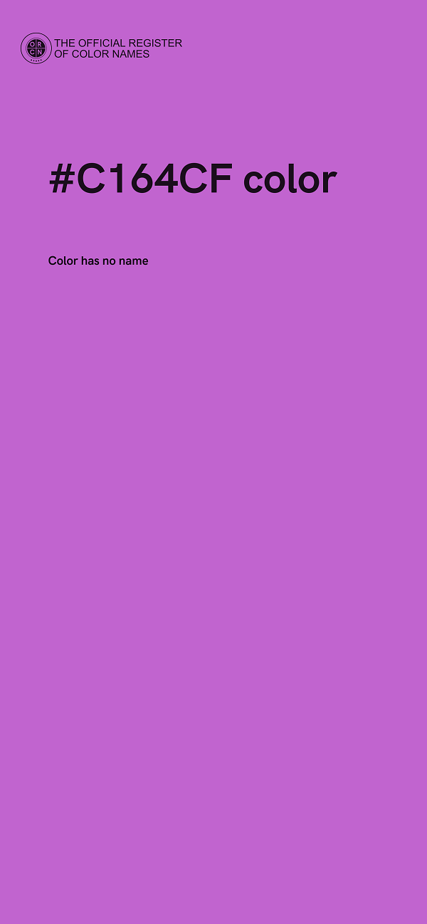 #C164CF color image