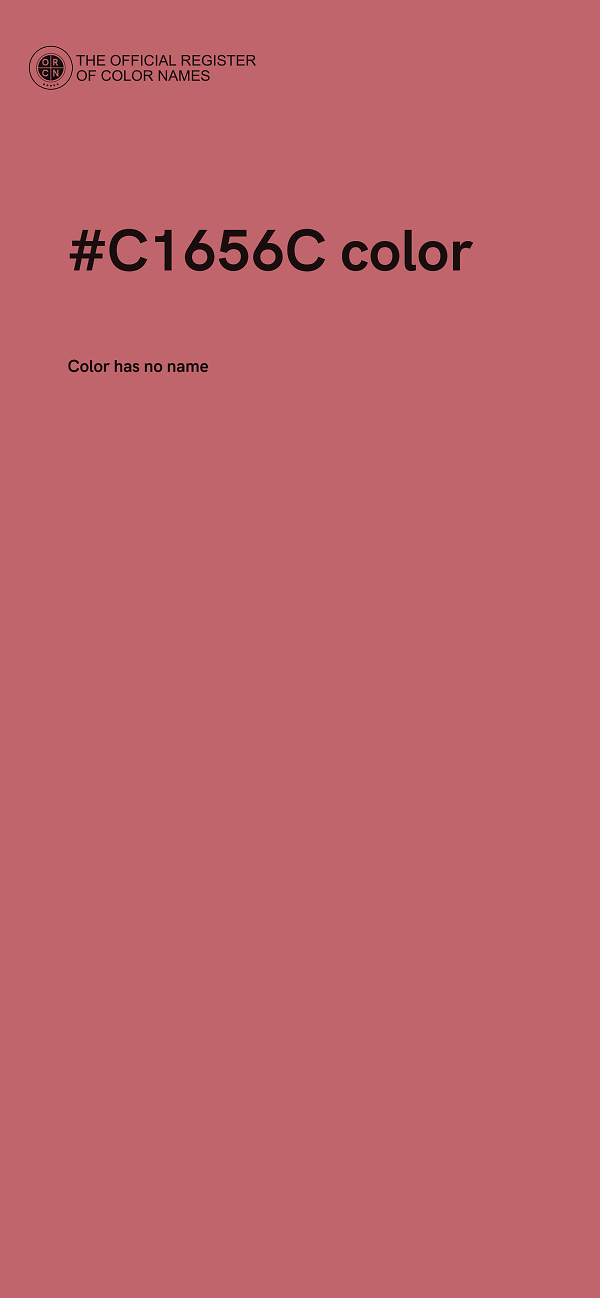 #C1656C color image