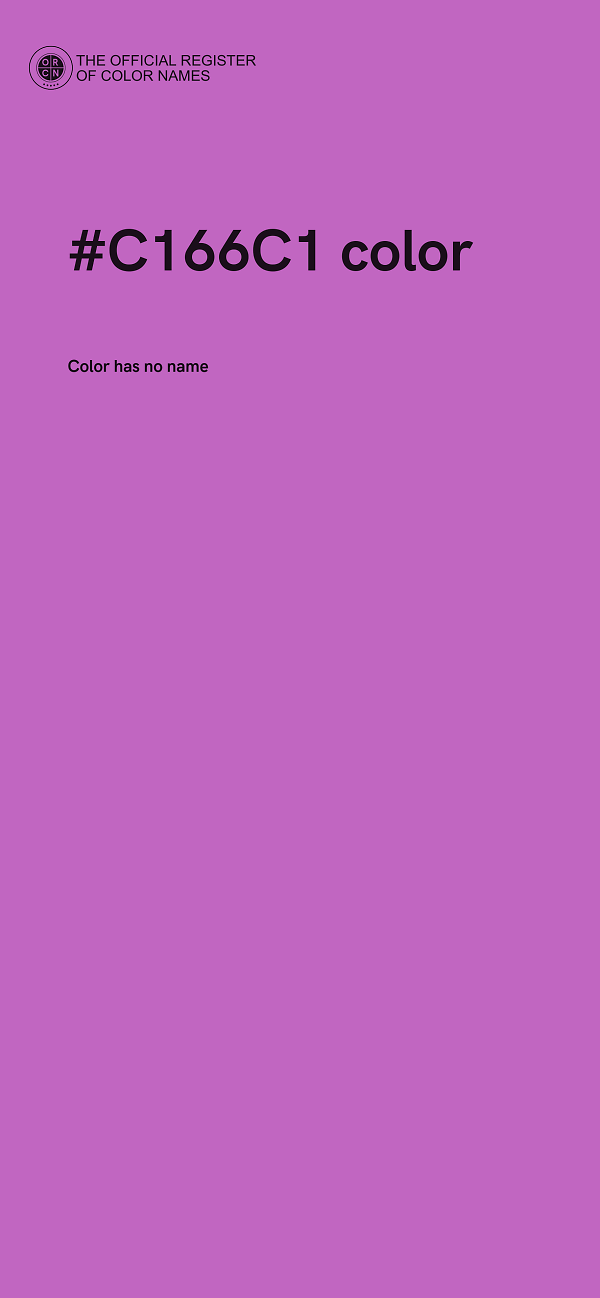 #C166C1 color image