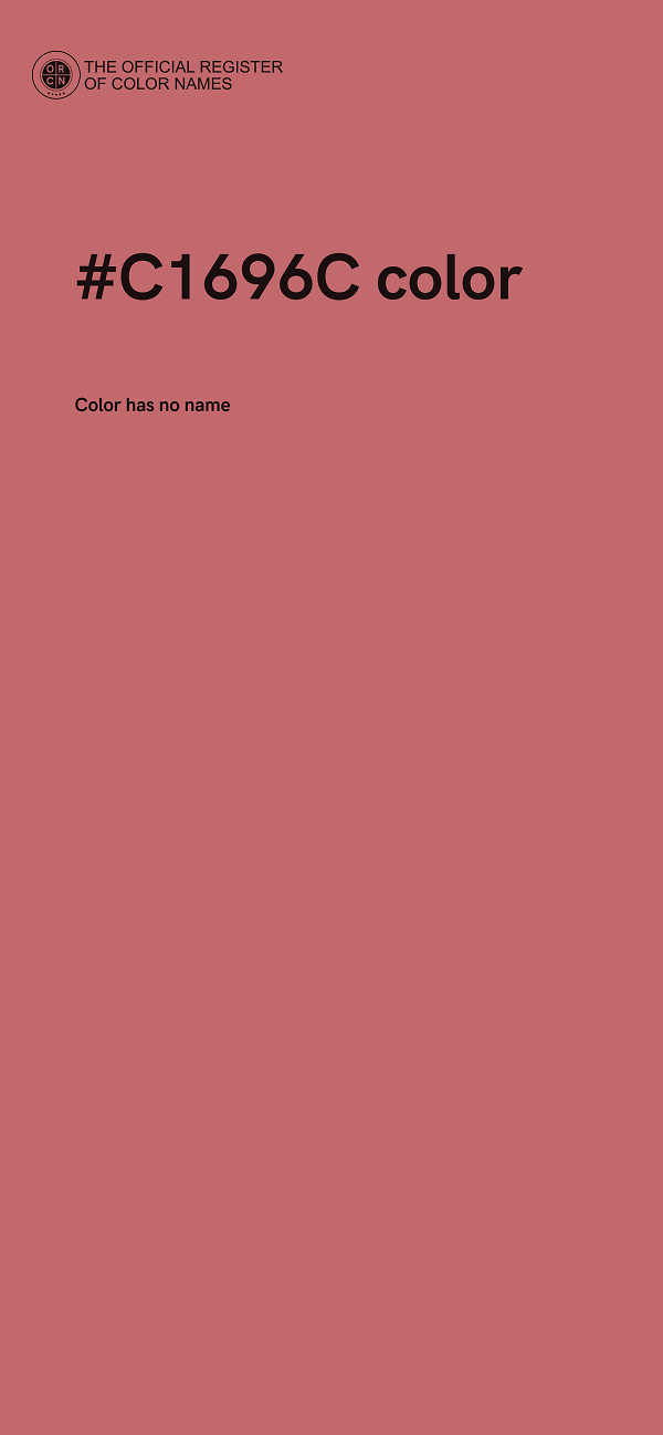#C1696C color image