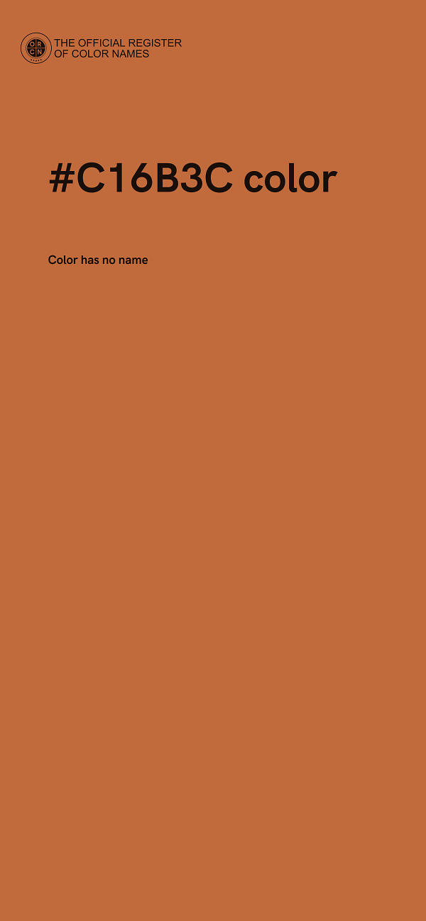 #C16B3C color image