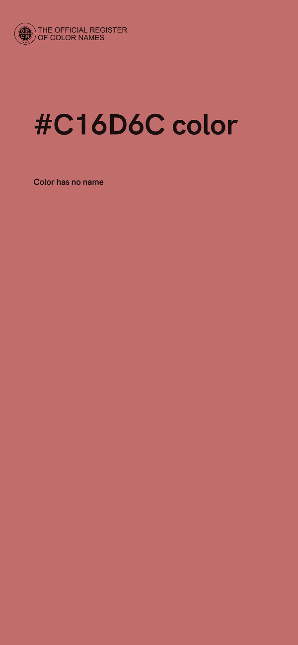 #C16D6C color image