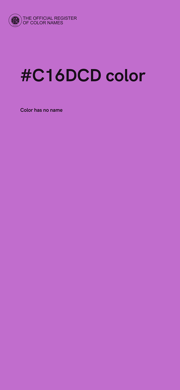 #C16DCD color image
