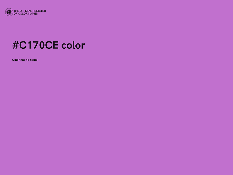#C170CE color image