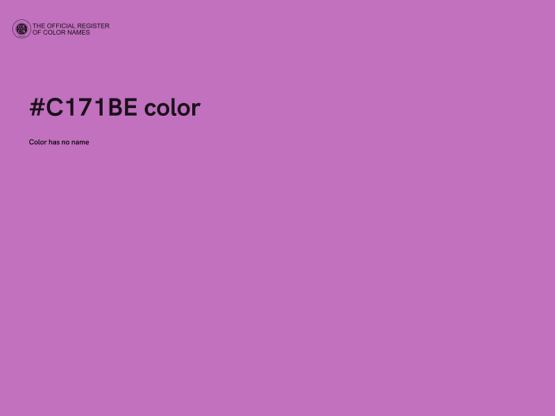 #C171BE color image