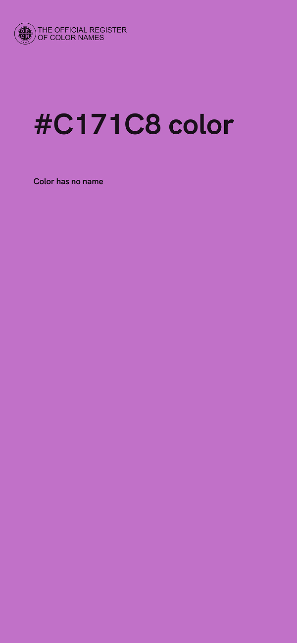#C171C8 color image