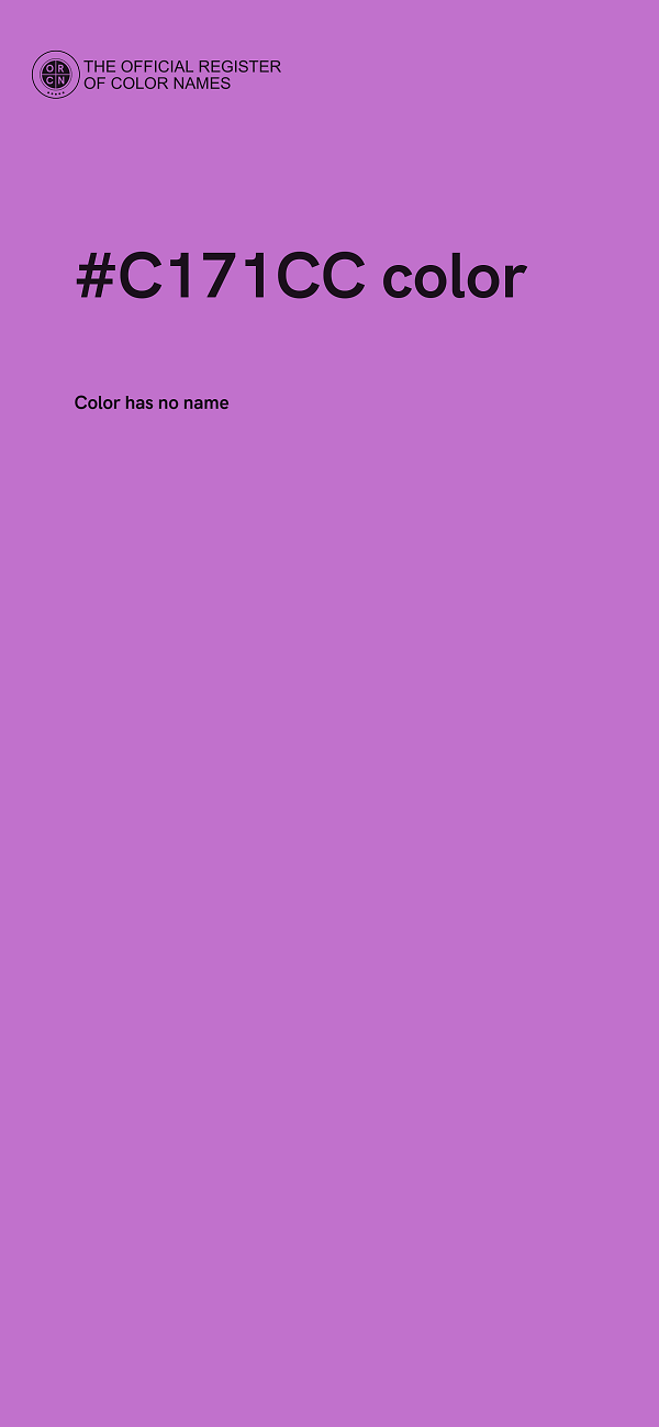 #C171CC color image