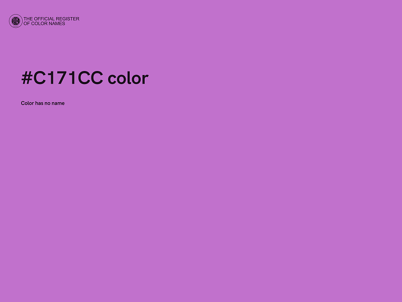 #C171CC color image