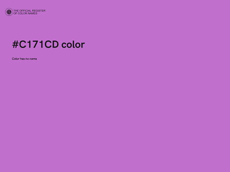 #C171CD color image
