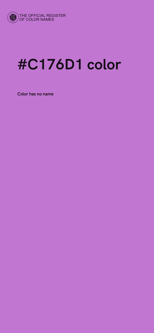 #C176D1 color image