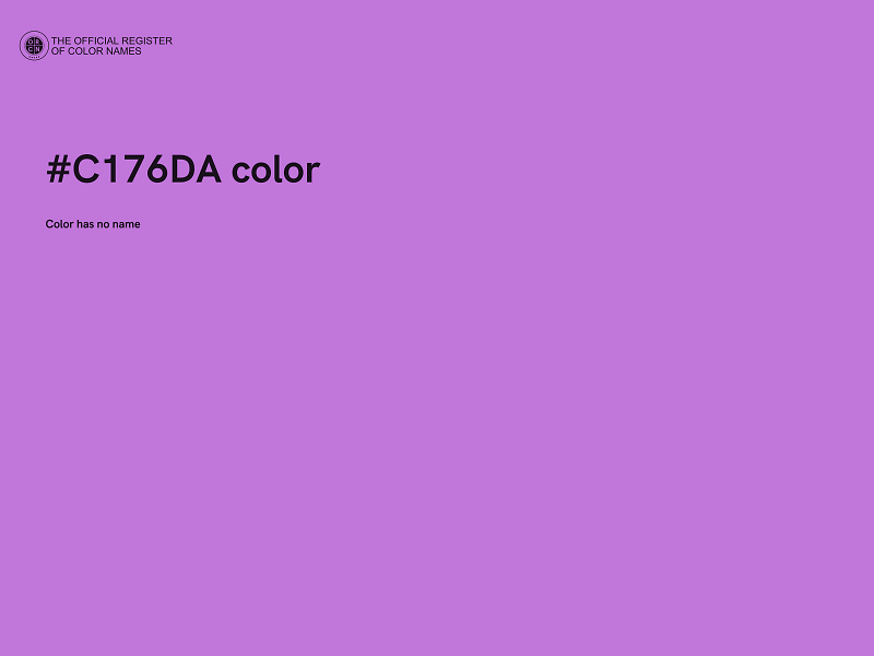 #C176DA color image