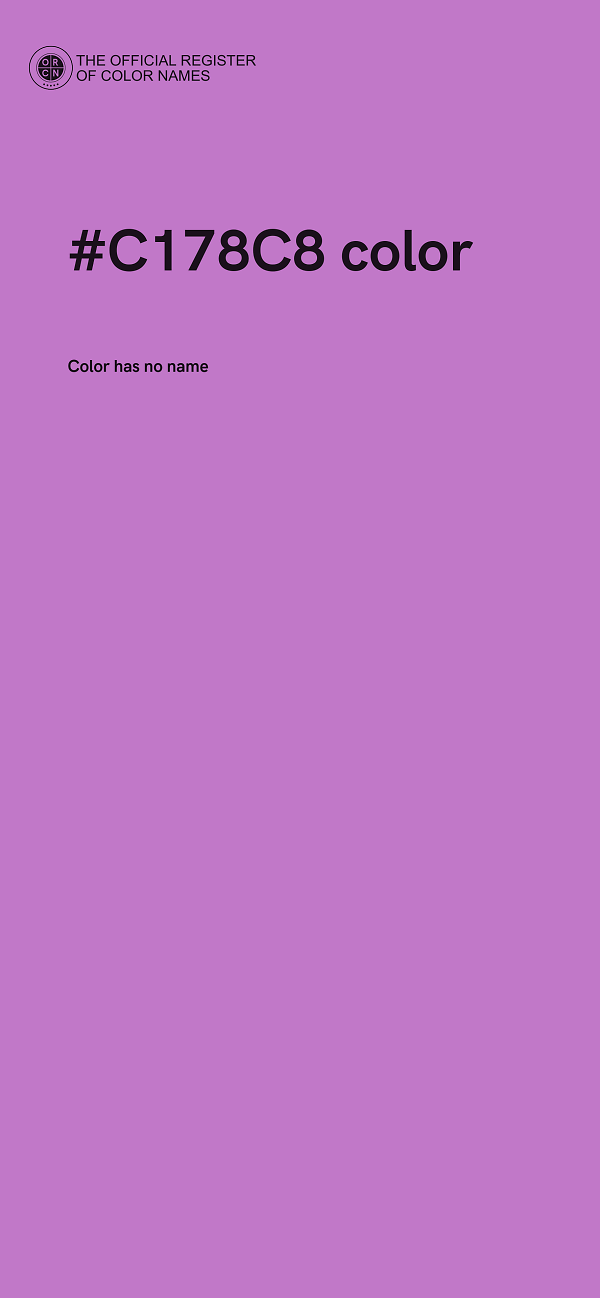 #C178C8 color image