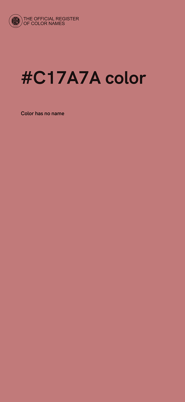 #C17A7A color image