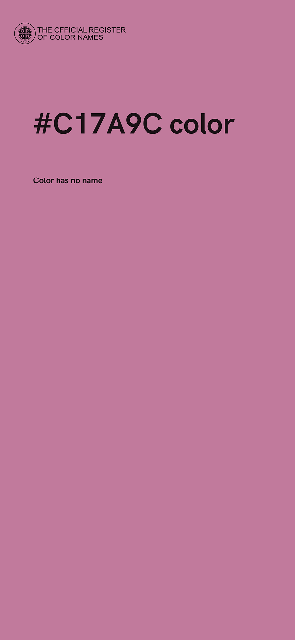 #C17A9C color image