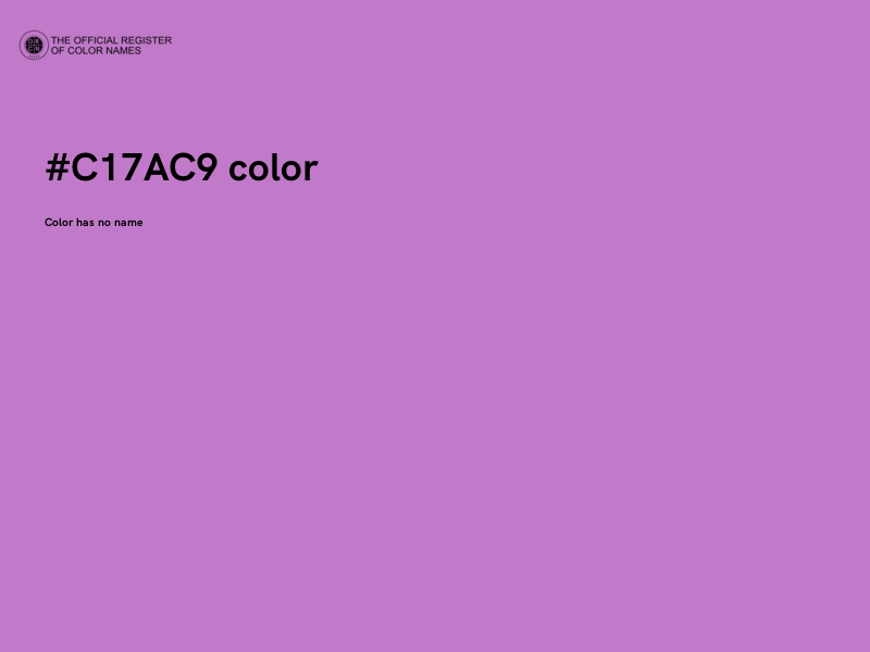#C17AC9 color image