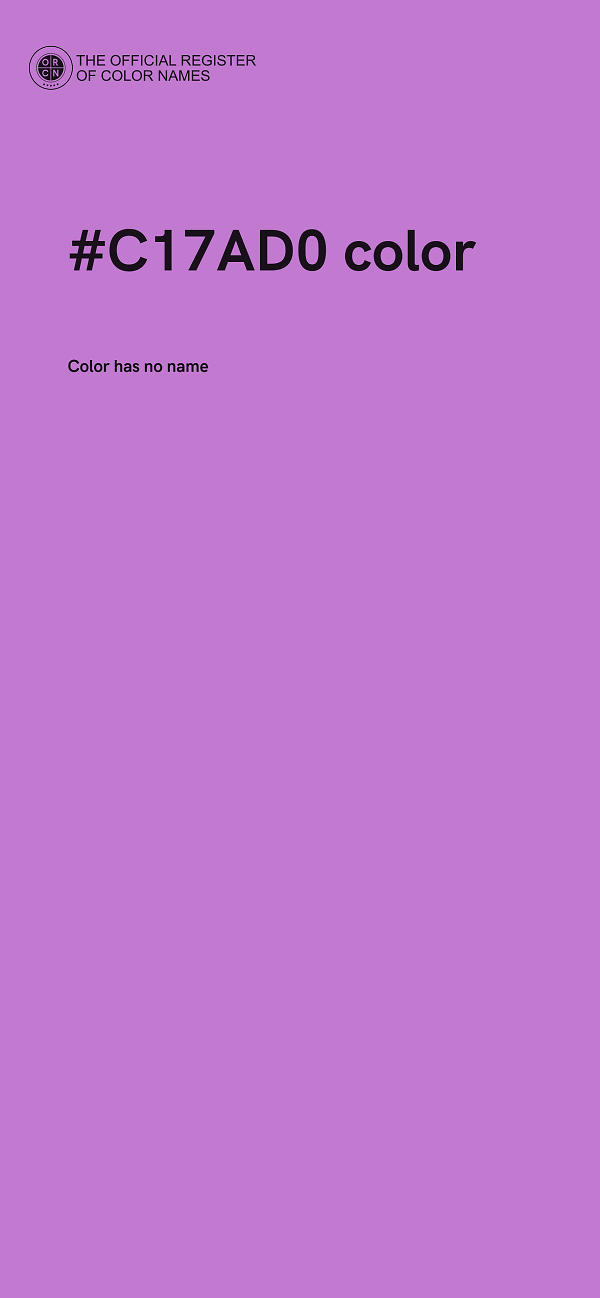 #C17AD0 color image
