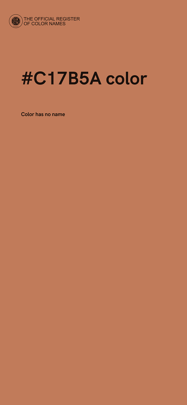 #C17B5A color image