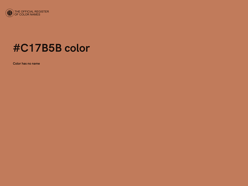 #C17B5B color image
