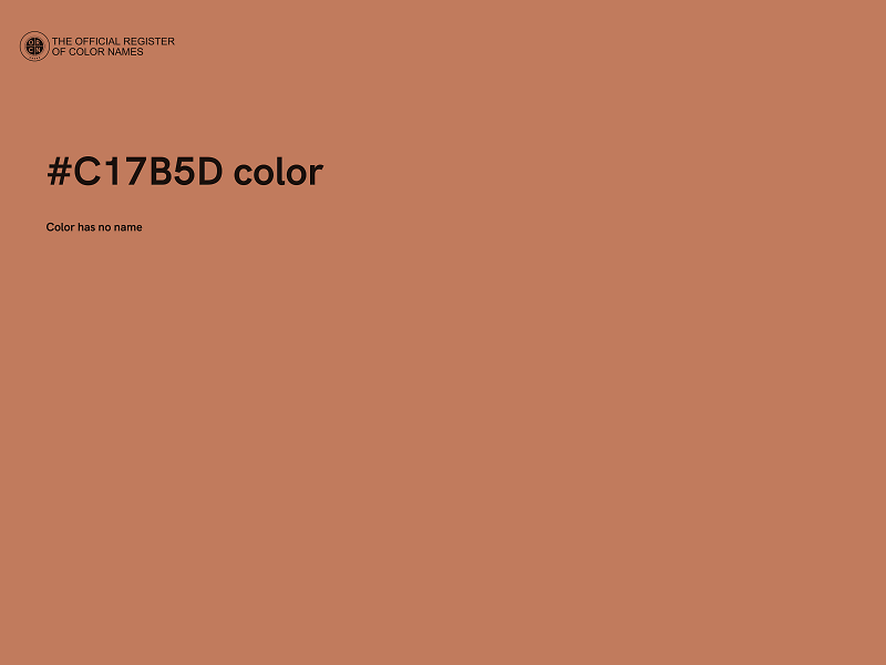 #C17B5D color image