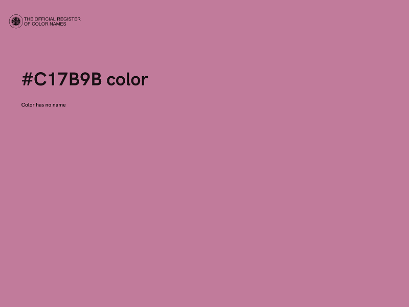 #C17B9B color image