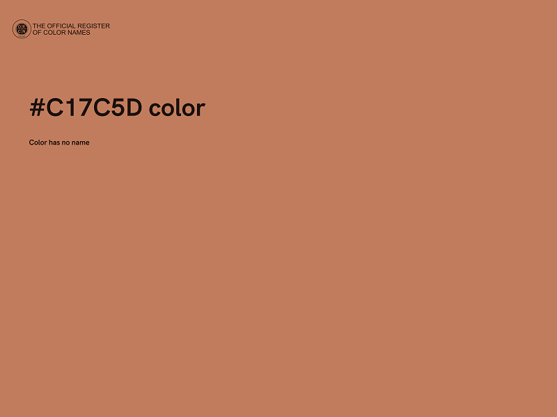 #C17C5D color image