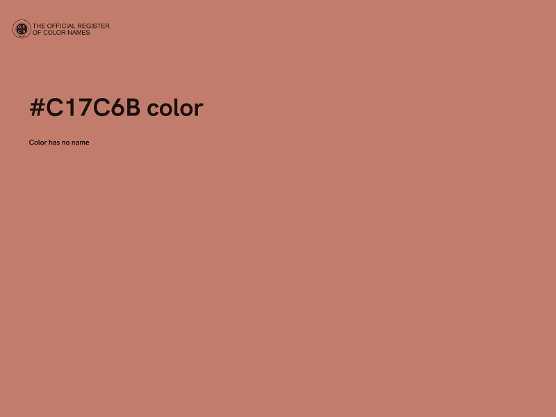 #C17C6B color image